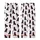 Women's Black Poodle Mama Pajama Pants: Pink Bow Silhouette All-Over Pattern - Soft Brushed Polyester Kid Satin Pajamas Set - 3