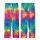 Fantasy Lovers' Fluid Iridescent Rainbow Dragon Scales Seamless Pattern Ocean to Fire Hues Kid Satin Pajamas Set - 3