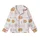 Girls' Watercolor Pancakes & Pink Bow Pajamas Sleep Set Kid Satin Pajamas Set - 2