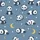 Cozy Panda Print Sleep Set: Whimsical Cartoon Design with Stars & Moons on Blue-Grey Satin Short-Sleeve Pajamas Set - 4