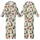 Whimsical Forest Slumber: Hand-Drawn Storybook Woodland Creatures Pattern Kid Satin Pajamas Set - 1