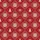 Winter Style Enthusiasts' Deep Red Fair Isle Geometric Diamond Snowflake Reindeer & Tree Pattern Satin Short-Sleeve Pajamas Set - 4