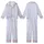 Bridal Party Satin Pajamas: Hand-Drawn Lavender Vine Blossom Sleep Set Kid Satin Pajamas Set - 1