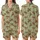 Whippet Dog Pajamas: Stylized Dinosaur-Dog Pattern - Cozy Pet Sleepwear Satin Short-Sleeve Pajamas Set - 1