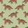 Whippet Dog Pajamas: Stylized Dinosaur-Dog Pattern - Cozy Pet Sleepwear Satin Short-Sleeve Pajamas Set - 4