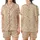 Sewists' Cozy Loungewear Pattern: Needle & Thread, Beige Dusty Rose Sage, Long/Short Sleeve, XXS-5XL PDF Satin Short-Sleeve Pajamas Set - 1