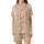 Sewists' Cozy Loungewear Pattern: Needle & Thread, Beige Dusty Rose Sage, Long/Short Sleeve, XXS-5XL PDF Satin Short-Sleeve Pajamas Set - 2