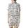 Bed Sharers' Humorous Sleep Quirks Minimalist Charcoal Typographic Rustic Arrow Pattern Satin Short-Sleeve Pajamas Set - BoV9UitBJL