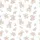 Sweet Style Lovers' Illustrative Classic Teddy Bear Dainty Floral Pale Pink Sage Green Muted Teal Satin Short-Sleeve Pajamas Set - 4