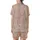Little One's Whimsical Chalk Drawing Pajamas: Rocket Star Truck Design - Champagne Blush Satin Sleep Set Satin Short-Sleeve Pajamas Set - AvstQI2ctC