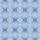 Women's Elegant Dusty Periwinkle Blue White Damask Interlocking Pattern Kid Satin Pajamas Set - 4