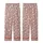 Women's Dusty Rose Minimalist Off-White Hand-Drawn Organic Shapes Pattern Kid Satin Pajamas Set - UJjja-R471