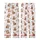 Sloth Lover's Merry Slothmas Sleep Set: All-Over Cartoon Sloth & Santa Hat Polyester Blend Kid Satin Pajamas Set - 3