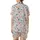 Pig Mom Holiday Pajamas: Hand-Drawn Watercolor Santa Pig & Winter Botanical Sleep Set Satin Short-Sleeve Pajamas Set - 3