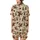 Western Holiday Enthusiast: Rustic Santa Cowboy Horse & Bat Seamless Graphic Print Satin Short-Sleeve Pajamas Set - HaVXZfx5xS