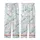 Fantasy Lover's Flat Cartoon Unicorn Pastel Rainbow Seamless Pattern Kid Satin Pajamas Set - 3
