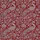Women's Long Indian Block Print Pajama Set: Crimson Peacock & Botanical Organic Cotton Sleepwear Satin Short-Sleeve Pajamas Set - 4