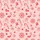 Women's Pastel Pink Candy Cane, Snowflake, & Holly Christmas Loungewear Pajama Set Satin Short-Sleeve Pajamas Set - 4
