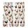 Christmas Enthusiasts' Whimsical Chicken Rooster Red Green Holly Berry Holiday Print Kid Satin Pajamas Set - 3