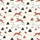 Dog Lovers' Whimsical Whippet Geometric Dino Spike Muted Red-Brown Espresso Pattern Kid Satin Pajamas Set - 4