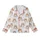 Women's Soft Polycotton Pajama Set: Playful Blenheim Cavalier King Charles Dog Design Kid Satin Pajamas Set - 2