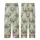 Adult Personalized Sloth Pajama: Funny Cartoon Sage Green Leaf Print Loungewear Kid Satin Pajamas Set - 3
