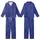 Ladies' Royal Blue Velvet Pajamas: Cobalt Organic Flowing Pattern Long Jacket Set Kid Satin Pajamas Set - tMsMHdpUPK