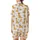 Golden Retriever Dog Lover's Cheerful Puppy & Adult Vector Pattern Soft Sleepwear Ensemble Satin Short-Sleeve Pajamas Set - m4yoc4UA-r