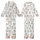 Women's Goldendoodle Labradoodle Pajamas: Playful Beige Doodle Dog Print - Soft Polycotton Shorts Set Kid Satin Pajamas Set - 1