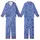 Women's Vintage Chinoiserie Indigo Cobalt Blue Peony Vine Floral Tapestry Kid Satin Pajamas Set - 1