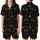 Bridesmaid Black Satin Pajamas -  Monogram Wedding Party Sleepwear Set Kid Satin Pajamas Set - 1