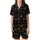 Bridesmaid Black Satin Pajamas -  Monogram Wedding Party Sleepwear Set Kid Satin Pajamas Set - 2