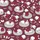 Dogs & Cats Ruby Red Satin Pajamas: Cozy Fluffy Puppy Vector Art Sleep Set Kid Satin Pajamas Set - 4