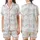 Sighthound Dog Pajama Pattern: Pastel Watercolor Whippet Greyhound Silhouette Satin Short-Sleeve Pajamas Set - viya9T1YK8