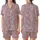 Bridesmaid & Bride Silky Satin Pajamas: Removable Feather Cuff Sleep Set - Luxurious Wedding PJs Satin Short-Sleeve Pajamas Set - 1
