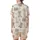 Cozy Dreamer's Fuzzy Teddy Bear Pajamas: Hand-Drawn Crochet Style Pattern - Sleep Set Satin Short-Sleeve Pajamas Set - 3