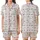 Holiday Enthusiasts' Festive Script Bold Serif Words Minimalist Icons Red Green Black White Pattern Satin Short-Sleeve Pajamas Set - 1