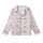 Holiday Enthusiasts' Festive Script Bold Serif Words Minimalist Icons Red Green Black White Pattern Kid Satin Pajamas Set - 2