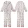 Holiday Enthusiasts' Festive Script Bold Serif Words Minimalist Icons Red Green Black White Pattern Kid Satin Pajamas Set - 1