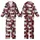 Women's Digital Pajama Sewing Pattern: Buffalo Plaid Bunny Bear Loungewear & Sleepwear Kid Satin Pajamas Set - 1