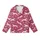 Greyhound Lovers' Fuchsia Pink Abstract Greyhound Folk Art Floral Geometric Repeat Kid Satin Pajamas Set - 2