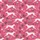 Greyhound Lovers' Fuchsia Pink Abstract Greyhound Folk Art Floral Geometric Repeat Kid Satin Pajamas Set - 4