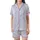 Bridal Party Satin Pajamas: Hand-Drawn Lavender Vine Blossom Sleep Set Kid Satin Pajamas Set - 2