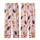 Cat Mom Women's Valentine Illustrative Cuddling Cats & Red Hearts Polyester Spandex Pajamas Set Kid Satin Pajamas Set - 3