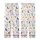 Dreamers' Seamless Whimsical Indigo Blue Moon Golden Star Sleeping Animals Pattern Kid Satin Pajamas Set - 3