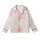 Bridesmaid Blush Rose Peony Lace Satin Ruffle Cami Monogrammed Sleep Set Satin Short-Sleeve Pajamas Set - 2