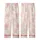 Bridesmaid Blush Rose Peony Lace Satin Ruffle Cami Monogrammed Sleep Set Satin Short-Sleeve Pajamas Set - 3