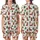 Dachshund Lovers' Whimsical Christmas Dachshunds Red Santa Hat Sweater Green Yellow Gifts HO-HO-HO Pattern Satin Short-Sleeve Pajamas Set - 1