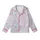 Celebration Enthusiasts' Whimsical Pastel Lavender Pink Aqua Balloons Birthday Cakes Confetti Flat Graphic Design Kid Satin Pajamas Set - 2