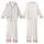 Women's Whimsical Pink-Coral Floral Cotton Muslin Pyjama Set with Pockets Kid Satin Pajamas Set - Zm1bERvx1X